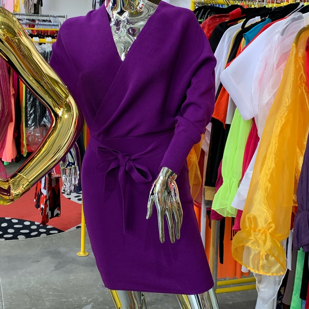 Purple dress